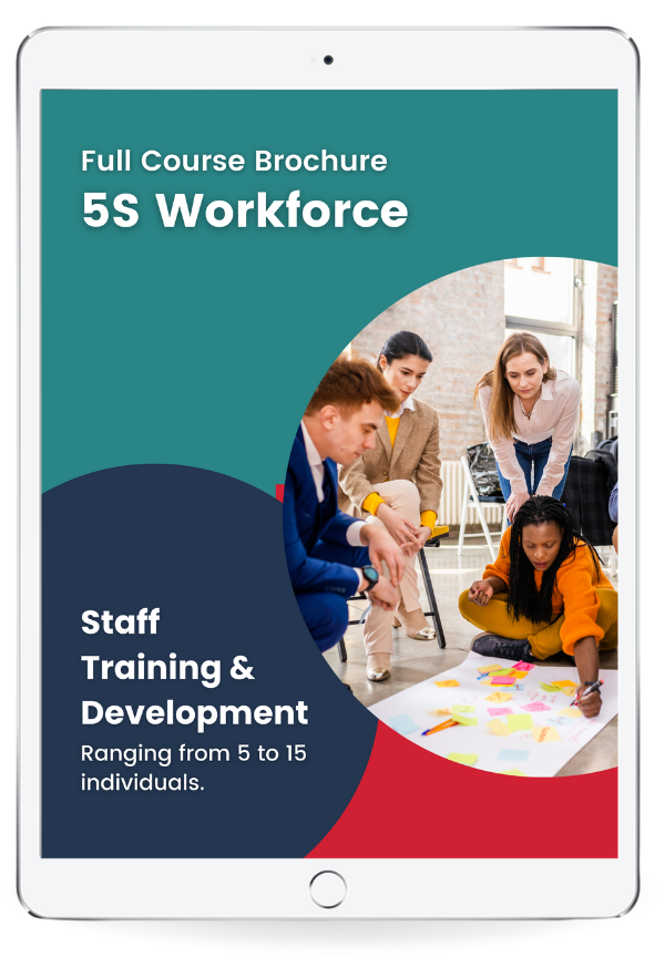 Get Training for your Team: 5S Workforce Training, Download the Brochure.